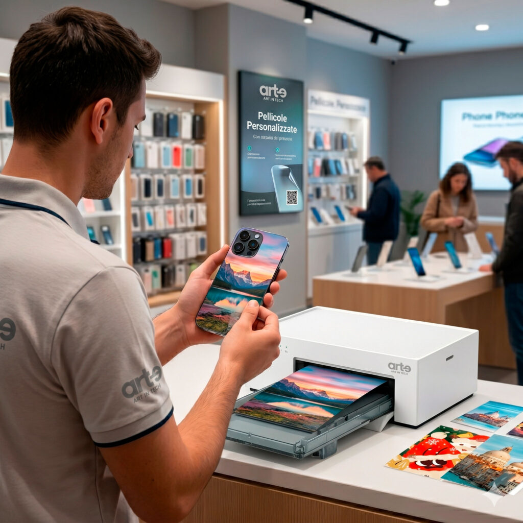 Stampante pellicole back personalizzate